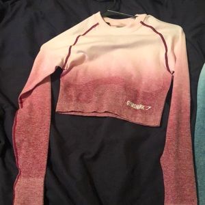 Gymshark seemless crop top